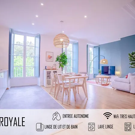 La Vue Royale - Face Chateau - Centre-ville - 4 Personnes Appartamento